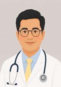 Portrait of Dr. Manvesh Sinha, Chief Medical Officer, Internist
